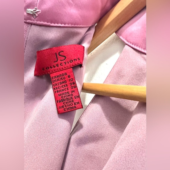 NWT Women's evening top JS Collections size 4. Zipper on the back. - Picture 6 of 6